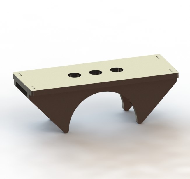 7" Wide 2.5" and 3" Spring Flat Plate Perches from TEKK Consulting LLC