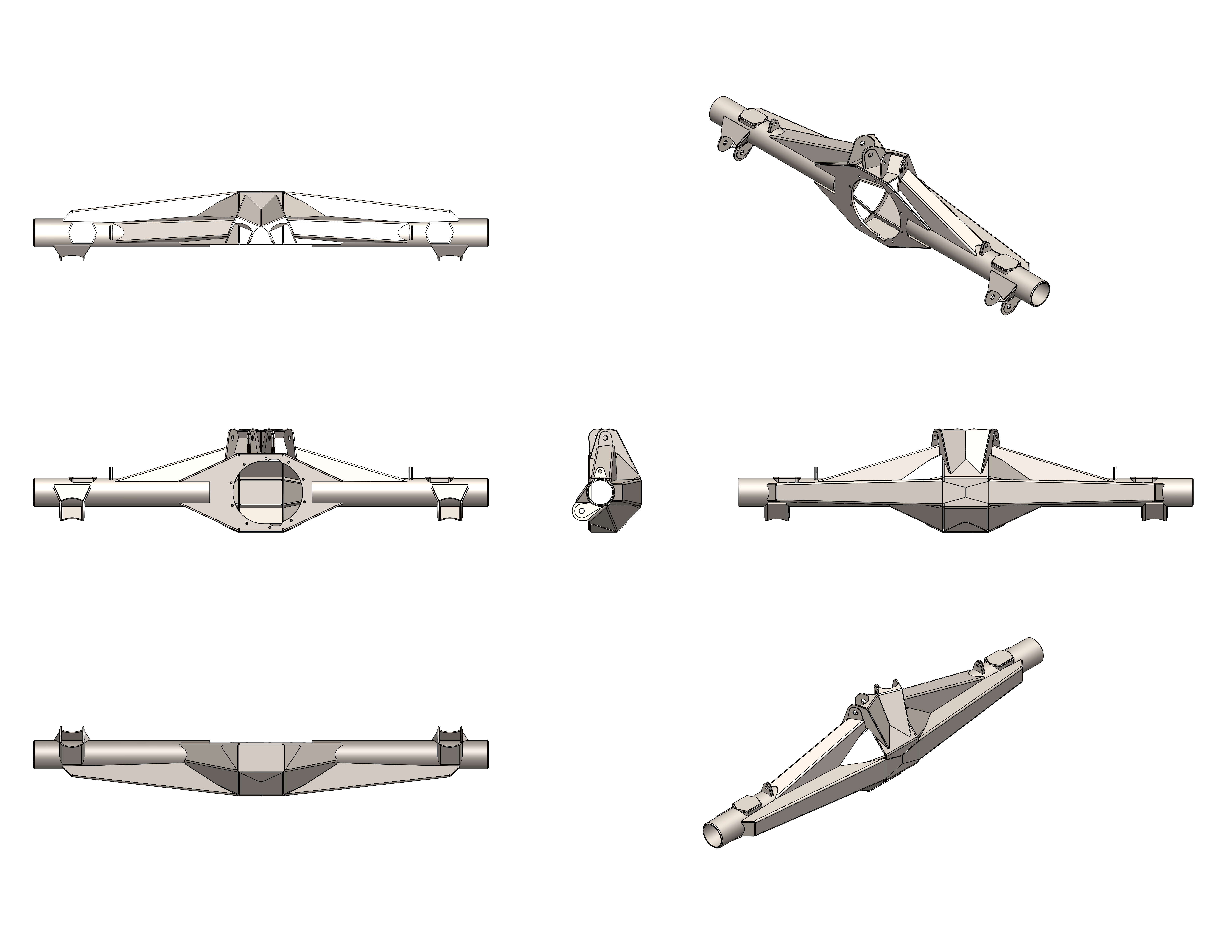 3.5" and 4" Housing Design (Solid / CAD) Files from Baja Customs