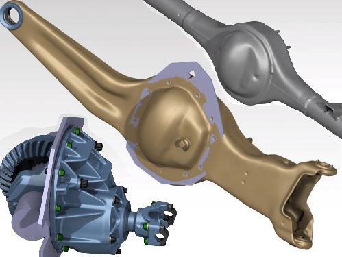 Driveline Component 3D Scans