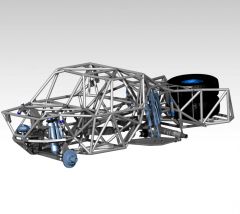 T5 ROLLER CHASSIS ASSEMBLY 6100-TT FROM JEHC