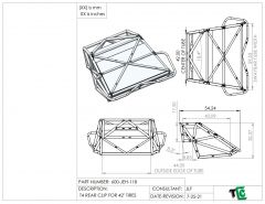 Tilted 42" Spare Trophy Truck Rear Clip 42" Width