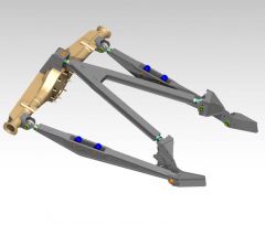 3 Link Kit for Stock Ford 9" Housing - Plasma Table Friendly