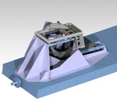 Stage 2 Swinger Steering Centermount Bulkhead CAD files for PSS Steering Box and ID Designs Ram