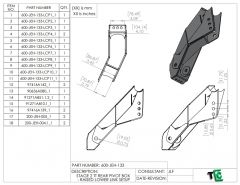 T4 Trophy Truck Rear Pivot - Raised Lower Link Pivot