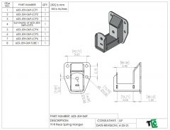 Ford Ranger Stock Replacement Rear Spring Hanger - PTF