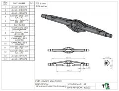 4" Currie F9 Rear Truss and Bump Stop Pads