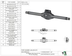 Currie F9 Trophy Truck 4 Link Mounts