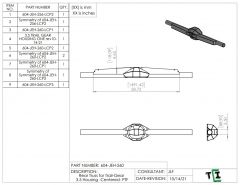 Rear Truss for Trail-Gear 3.5 Housing -Centered- PTF