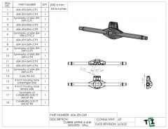 TALL Upper 4 Link Mounts for the Currie F9 Housing 