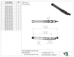 36" DUAL Shock Rock Racer Link Arm - PTF