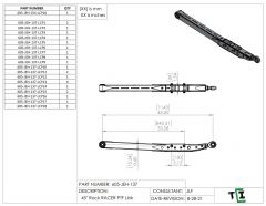 45" DUAL Shock Rock Racer Link Arm - PTF