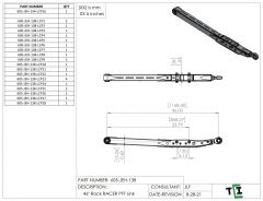 46" DUAL Shock Rock Racer Link Arm - PTF