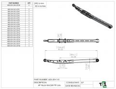 49" DUAL Shock Rock Racer Link Arm - PTF