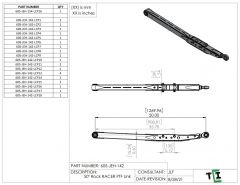 50" DUAL Shock Rock Racer Link Arm - PTF