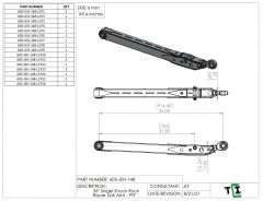 36" Single Shock Rock Racer Link Arm - PTF