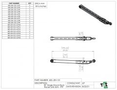 39" Single Shock Rock Racer Link Arm - PTF