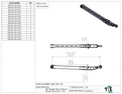 43" Single Shock Rock Racer Link Arm - PTF