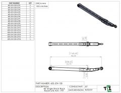 46" Single Shock Rock Racer Link Arm - PTF