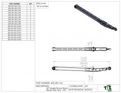 50" Single Shock Rock Racer Link Arm - PTF