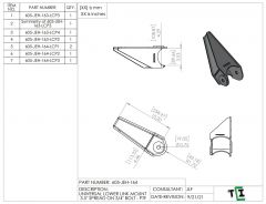 UNIVERSAL LOWER LINK MOUNT 3.5" SPREAD ON 3/4" BOLT - PTF