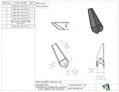 UNIVERSAL LOWER LINK MOUNT 2.625" SPREAD ON 5/8" BOLT