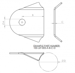 LARGE SINGLE COPE TRICK TABS