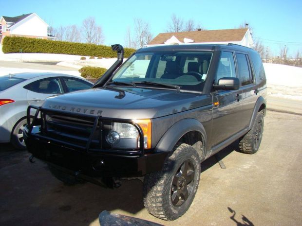 Lr4 store winch bumper