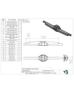 Rear Truss for Spidertrax 3.5 Housing - Equal Length Axles - PTF