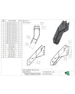 T4 Trophy Truck Rear Pivot - Raised Lower Link Pivot