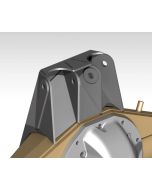 TALL Upper 4 Link Mounts for the Currie F9 Housing – PINION CENTERED
