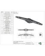 4" Currie F9 Rear Truss and Bump Stop Pads