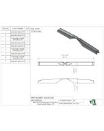 Rear Truss for Trail-Gear 3.5 Housing - Equal Length Axles - PTF