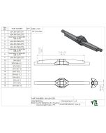 Rear Truss for Spidertrax 3.5 Housing - Equal Length Axles - PTF