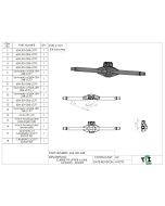 Short Upper 4 Link Mounts for the Currie F9 Housing