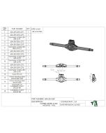 TALL Upper 4 Link Mounts for the Currie F9 Housing 