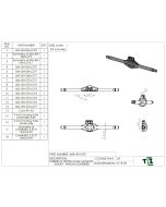 Short Upper 4 Link Mounts for the Currie F9 - PINION CENTERED