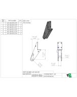 UNIVERSAL BEAM MOUNT 4" OFFSET