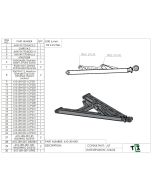 Universal UTV LOWER ARM  - Maybe 64" in width range test
