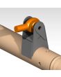 universal upper link mount for rock crawlers